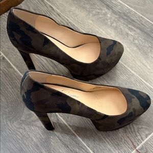 Jessica Simpson Camouflage Heels